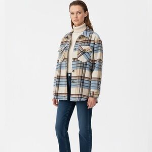 Point Zero Plaid Shacket
